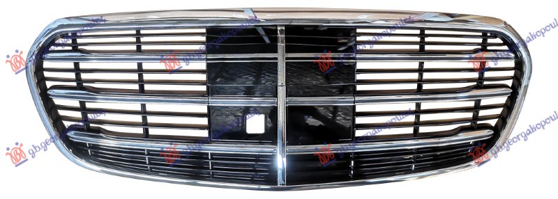 PVC maska hrom/crna (KAMERA) (HROM OKVIR) (AMG)