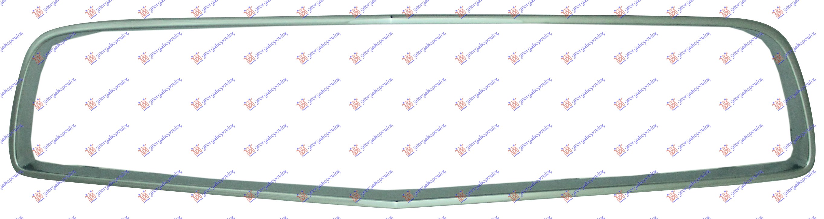 Okvir PVC maske hrom