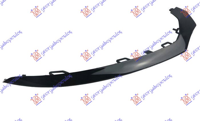Lajsna prednjeg branika crna (AMG LINE) L