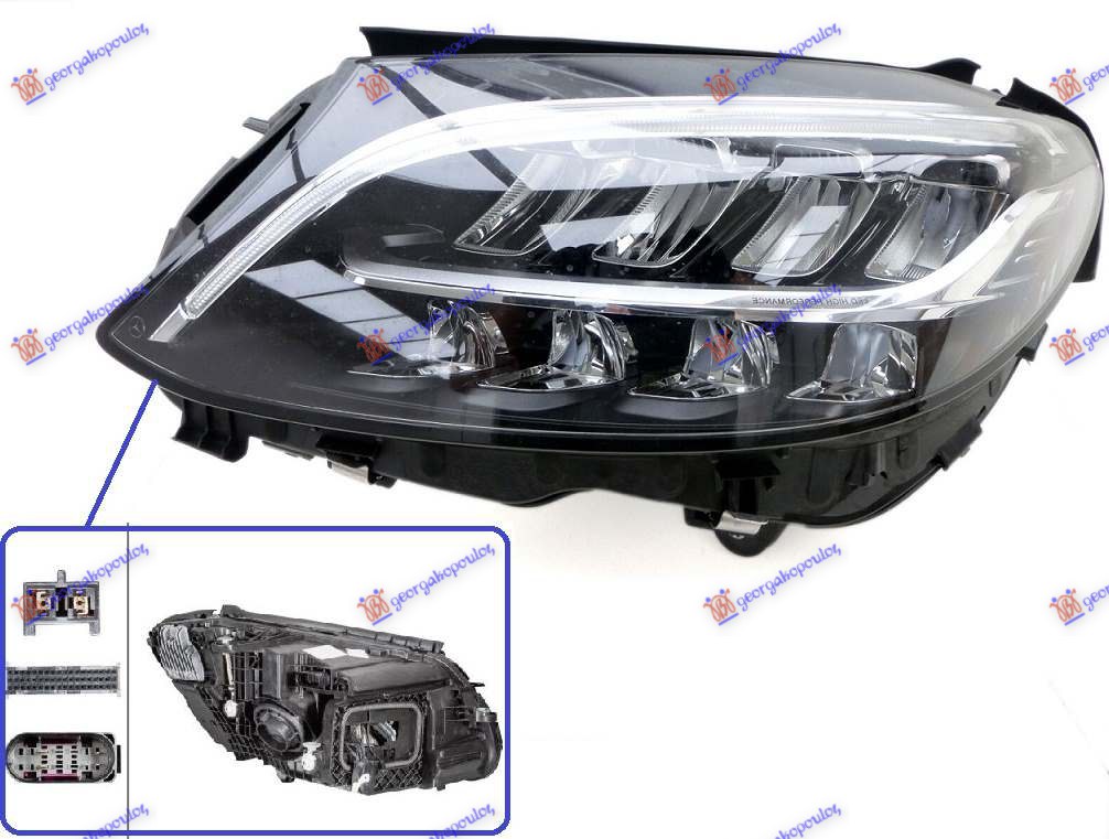 Far multibeam LED (BEZ LOGOA) (DEPO) L