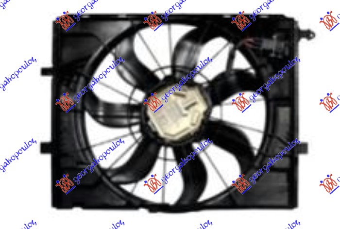 Ventilator komplet (2.0/3.0 BENZIN)