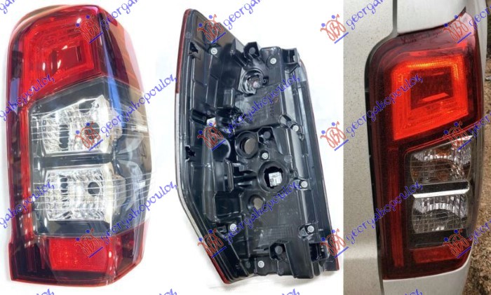 Stop lampa (LED2/PY21W/W16W) (LED OBLIK O) (TIP ICHIKOH) (DEPO) D