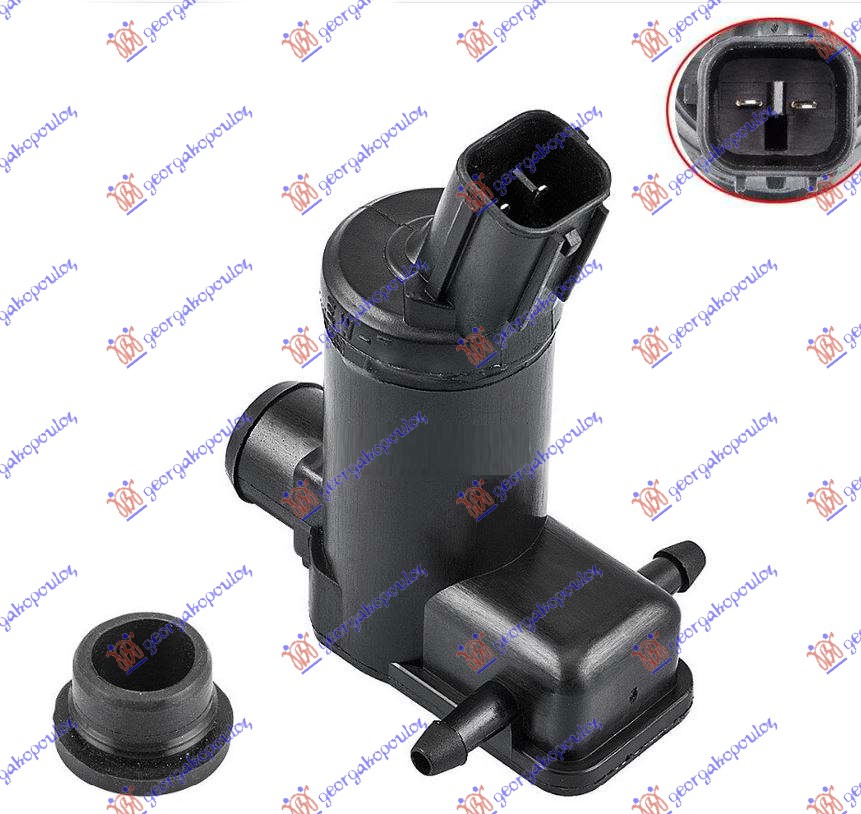 Motor posude brisača (2 PUMPE)