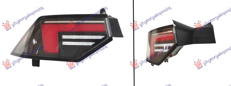 Stop lampa spoljašnja LED (H/B) (VALEO) L