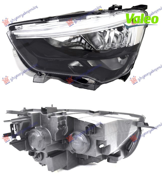 Far električni (H7/H1) LED dnevnim svetlom (VALEO) L