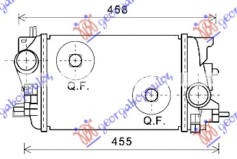 Hladnjak interkulera 1.7 cdti (315x218x64)