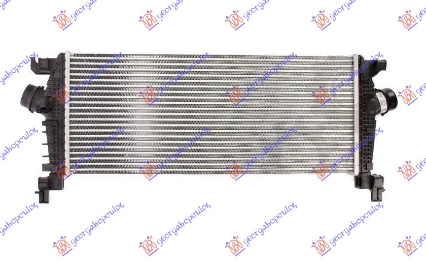 Hladnjak interkulera 1.6i 16V turbo (MAN) (665x280)