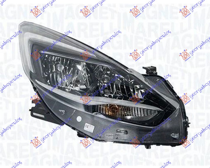 Far električni (H7/H7) sa LED dnevnim svetlom (MARELLI) D