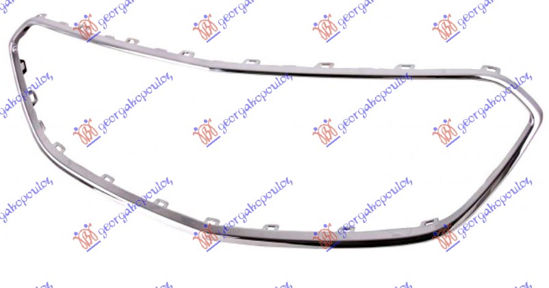 Okvir PVC maske hrom