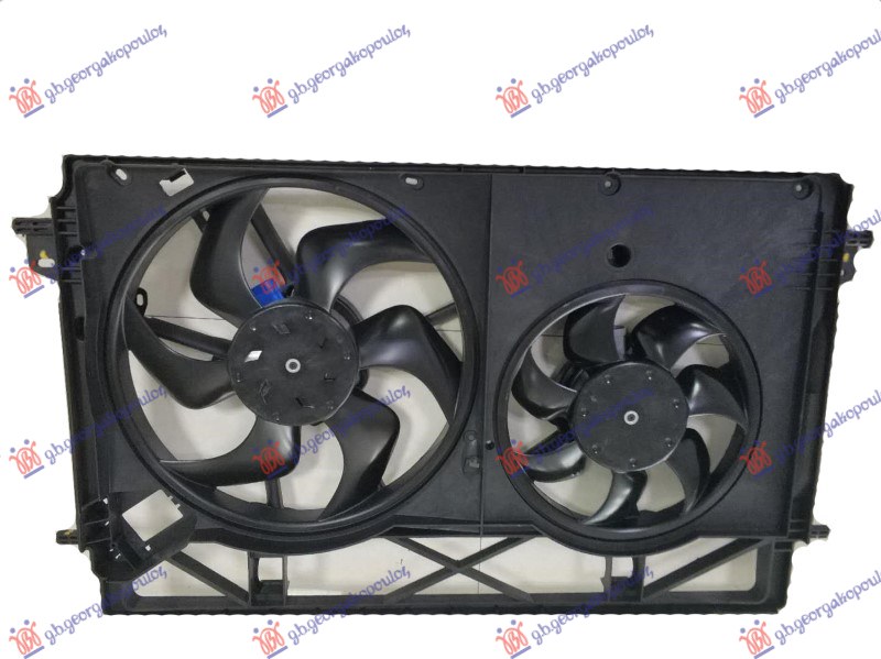 Ventilator (DUPLI) komplet (1.6 CDTi DIZEL)