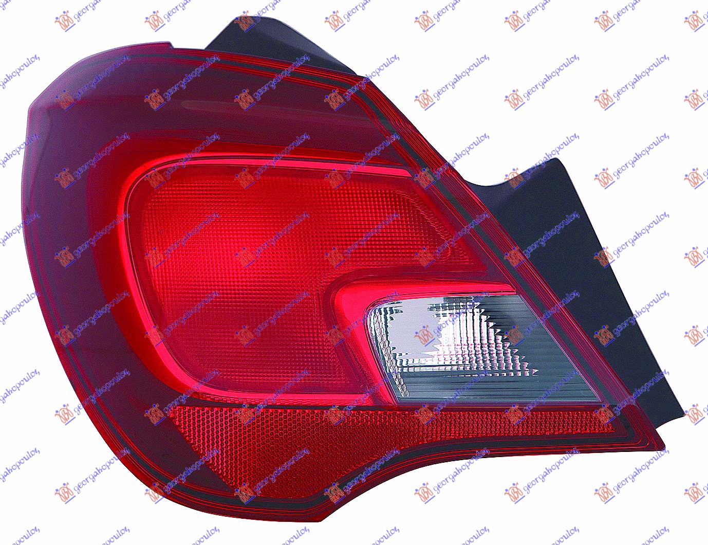 Stop lampa spoljašnja 5 vrata (DEPO/TYC) L