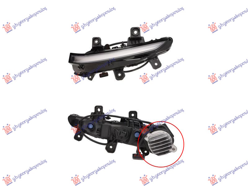 Dnevno svetlo LED (VALEO) D