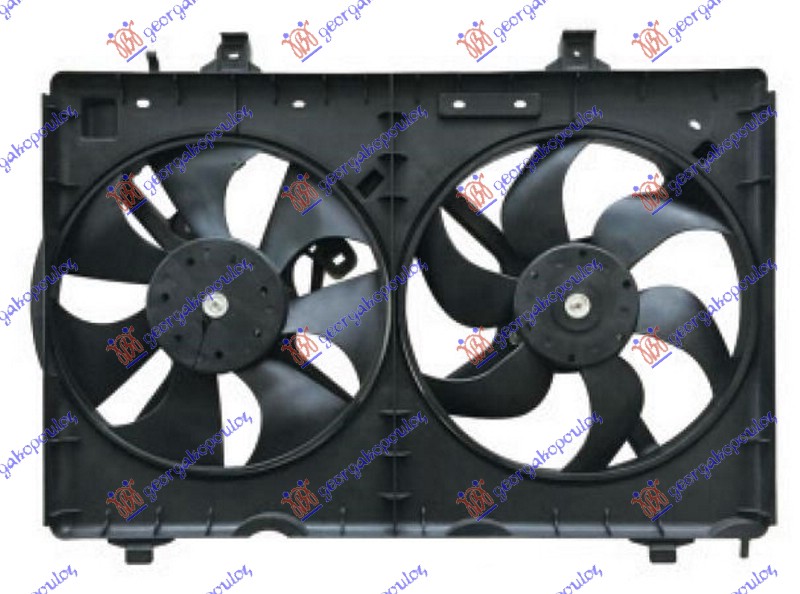 Ventilator (DUPLI) komplet (BENZIN/DIZEL)