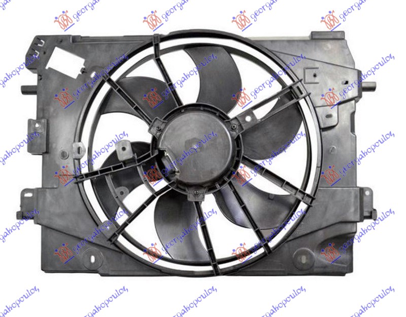 Ventilator komplet (BENZIN/DIZEL) (400mm)