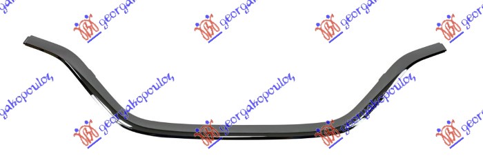 Lajsna PVC maske donja hrom