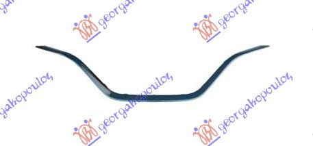 Lajsna PVC maske donja hrom