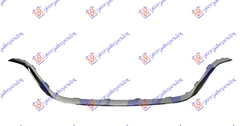 Okvir PVC maske donji hrom