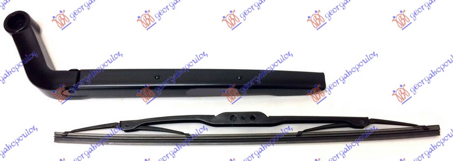 Zadnji brisač komplet 400mm