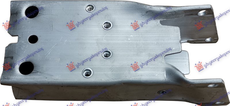 Nosač šine prednjeg branika aluminijum L