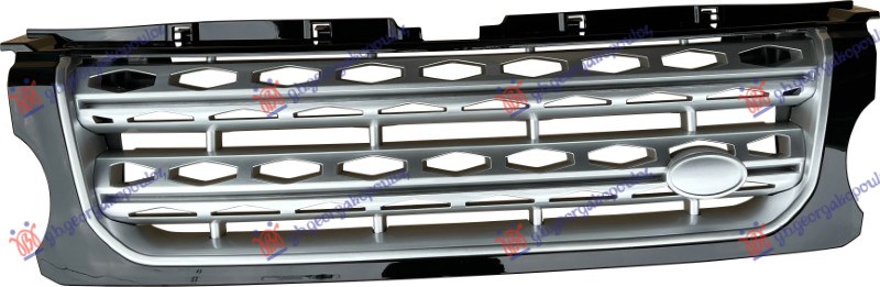 PVC maska srebrna (CRNI OKVIR) (SREBRNA LAJSNA)