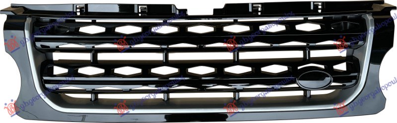 PVC maska crna (CRNI OKVIR) (SREBRNA LAJSNA)