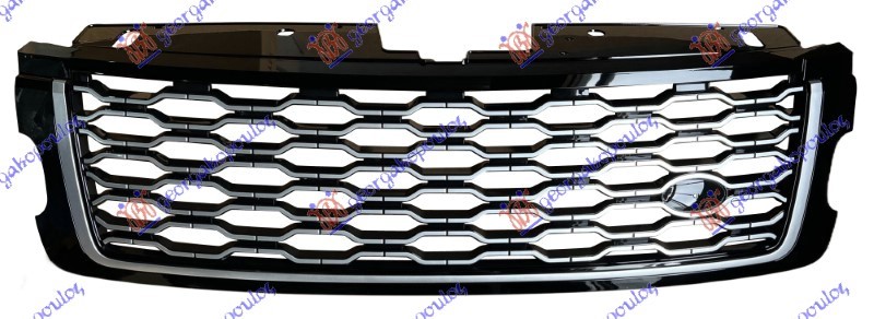 PVC maska (SREBRNI OKVIR)