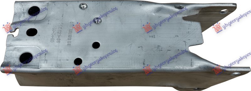 Nosač šine prednjeg branika aluminijum L