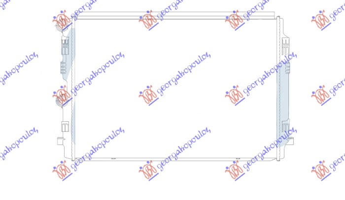 Hladnjak motora 1.0TSI/1.5TSI benzin (MANUELNI/AUTOMATSKI) (648x446)