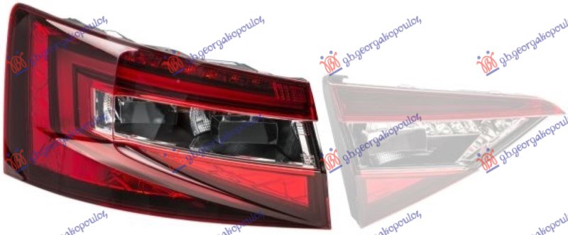 Stop lampa spoljašnja cela LED zatamnjena (HELLA) L
