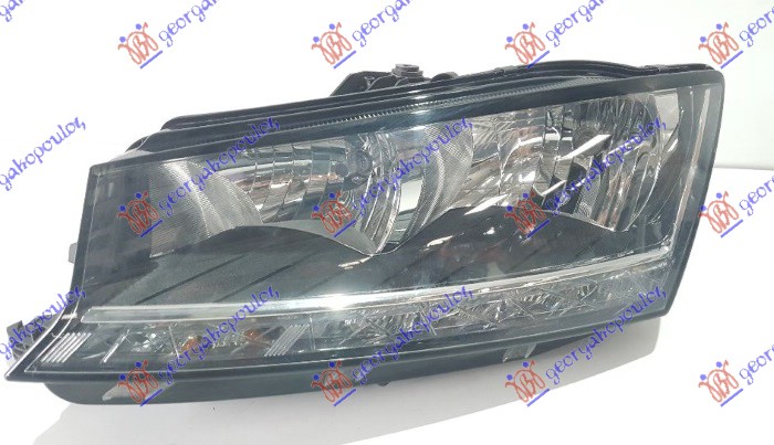 Far (H7/H7) sa LED dnevnim svetlom (DEPO) L