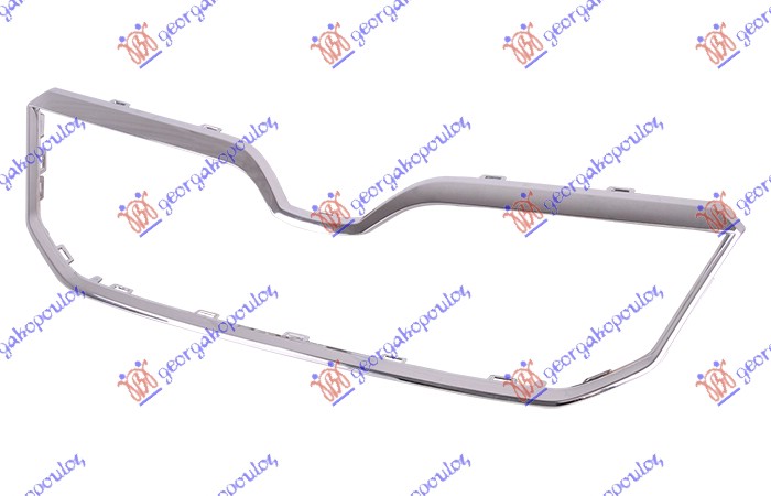 Okvir PVC maske hrom