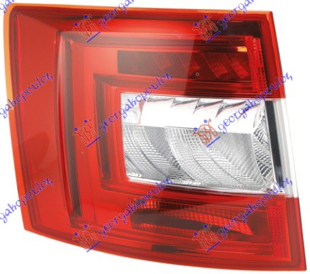 Stop lampa karavan LED (HELLA) L