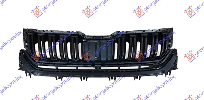 PVC maska crna (BEZ OKVIRA) (POKLOPAC TEMPOMATA) (KAMERA)