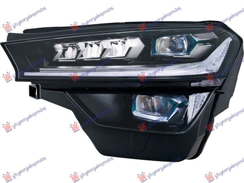 Far električni sa maglenka sa LED dnevnim svetlom (HELLA) D