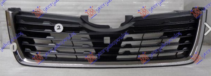 PVC maska donja crna (HROM LAJSNA)