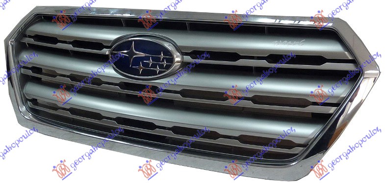 PVC maska siva/hrom (OUTBACK)