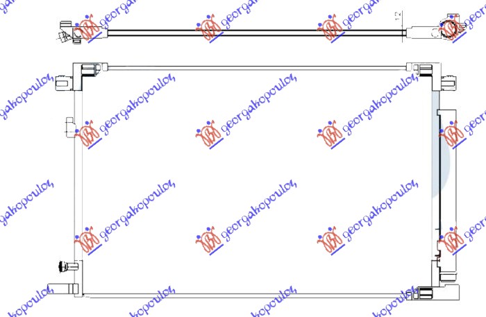 Hladnjak klime 2.0/2.5 benzin (700x455)