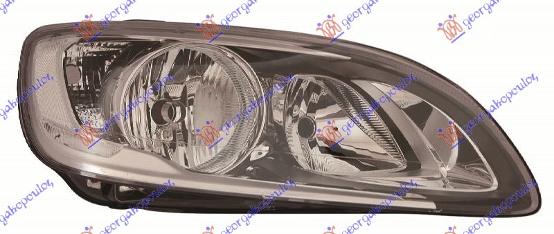Far električni (H7/H9) sa LED dnevnim svetlom (DEPO) D