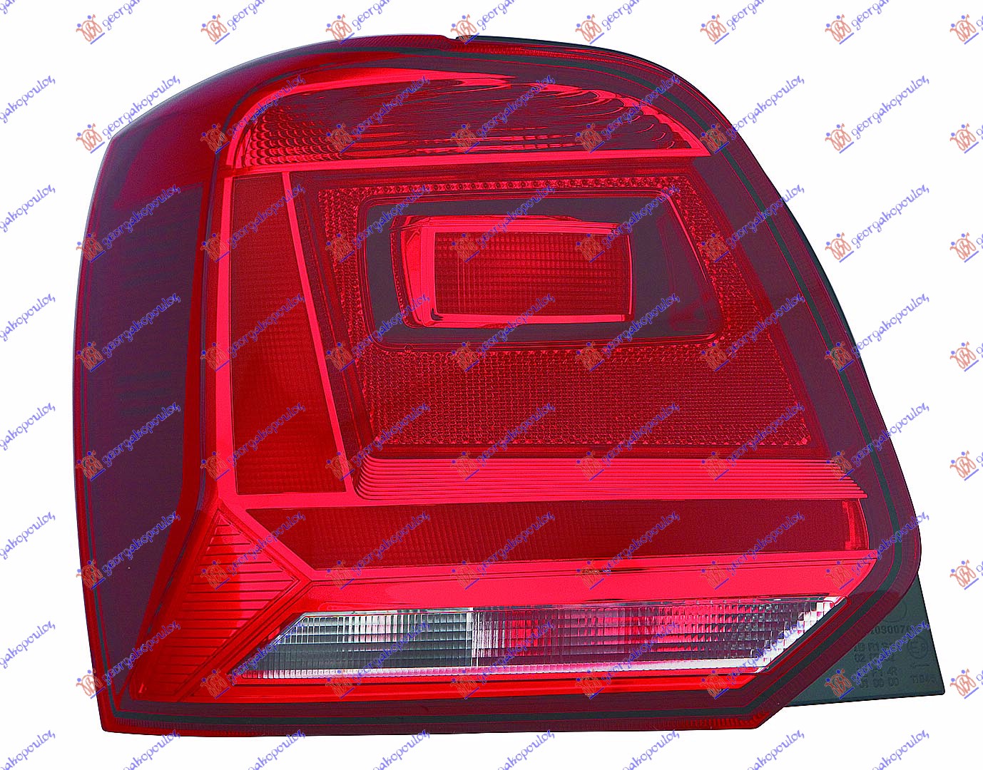 Stop lampa (CRNI PRAVOUGAONICI) (DEPO/TYC) L