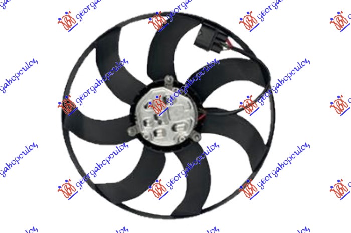 Ventilator (MOTOR+ELISA) (1.0 TSI-TGI BENZIN)