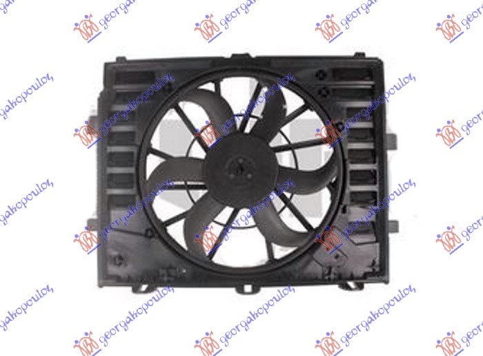 Ventilator komplet (3.0 TSI/3.6 FSI BENZIN - 3.0 TDi DIZEL) (520mm)