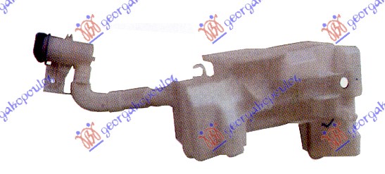 Posuda za tečnost brisača (5.4LT) (1 OTVOR ZA MOTOR) (GRLO) (POKLOPAC)