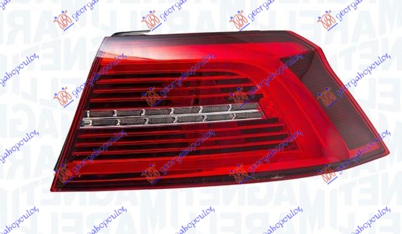 Stop lampa spoljašnja (SEDAN) LED (MIGAVAC U SREDINI) (MARELLI) D
