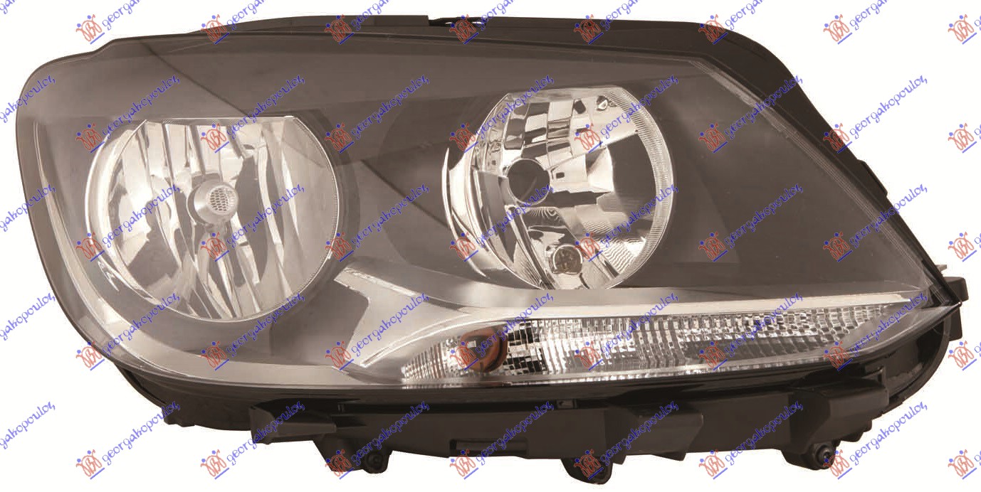 Far električni (H7/H15) (SA MOTOROM) (DEPO) D