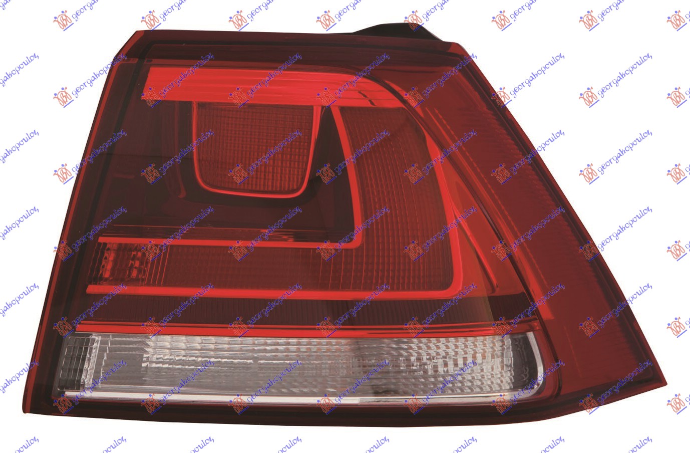 Stop lampa spoljašnja crna (VALEO) D