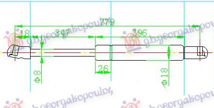 Amortizer haube (779L-285N)