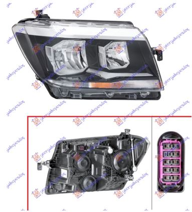 Far električni (H7/H15) (DEPO) D