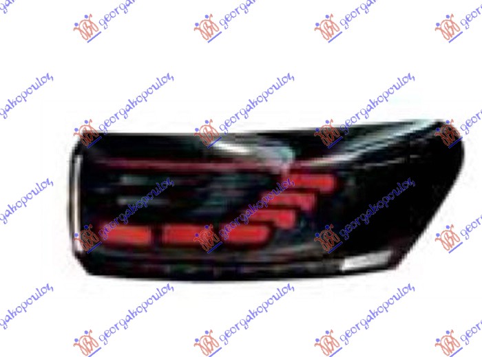 Stop lampa spoljašnja 3 vrata (LED) (DYNAMIC) (ORIGINALNI) D